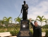 Tarek inauguró Monumento al Libertador “Simón Bolívar” en Parque Andrés Eloy Blanco