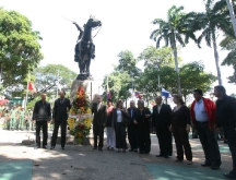 Gobierno de Anzoátegui conmemoró 181 años a la memoria  de nuestro Padre de la Patria