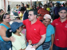 Tarek trasladó Operativo Asistencial y Alimentario en Pozuelos Arriba