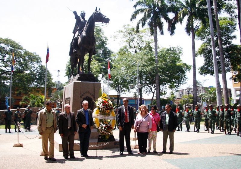 Poder Público y Militar de Anzoátegui conmemoró 191 aniversario de la Batalla de Carabobo 