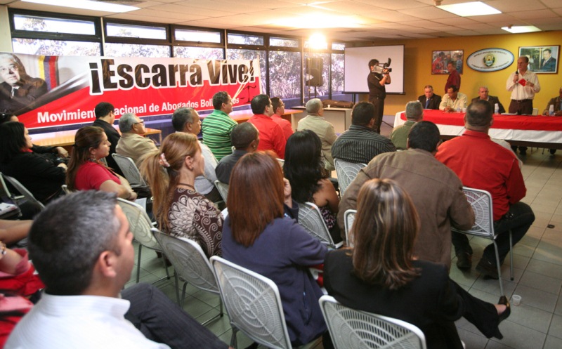 Frente de Abogados Bolivarianos definen estrategias para reelección del Presidente Chávez 