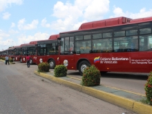 Gobierno Bolivariano entregó 110 modernos autobuses
