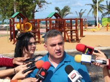 Gobernador Tarek inauguró Parque Ramón Palomares